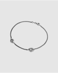 Haze & Glory - ICONIC EXCLUSIVE - Bracelet Swallow Pendants in 925 Sterling Silver