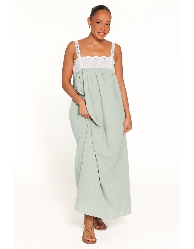 Petal & Pup - Darlington Maxi Dress - Green
