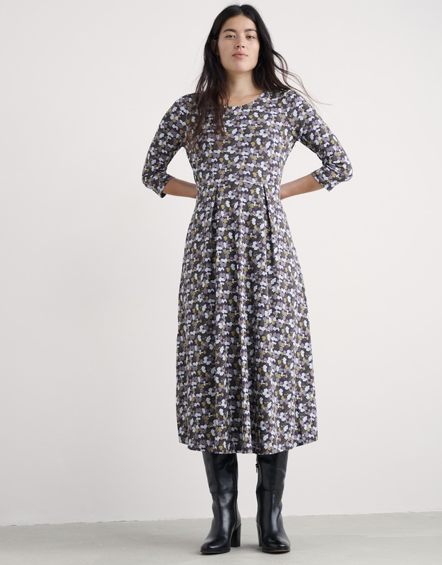 Seasalt - Seasalt Cornwall Multi Veronica Midi Dress Jersey