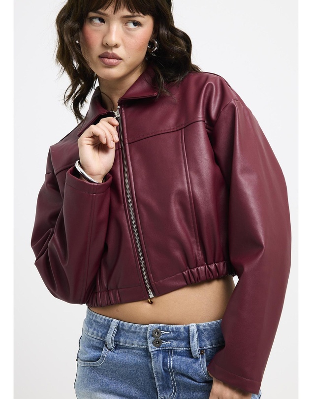 Neon Hart - Katana Crop Biker Jacket
