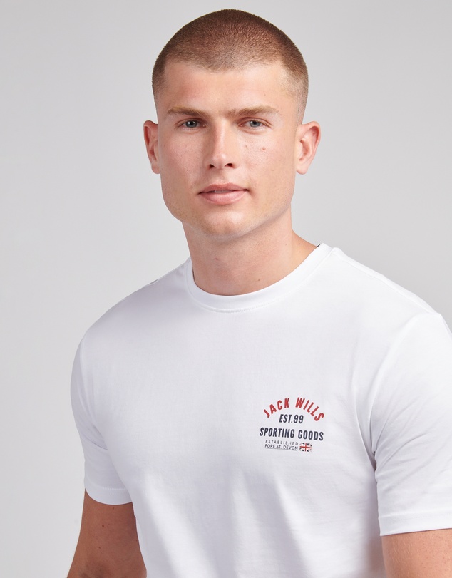 Jack Wills - Chest Arch Logo T-Shirt