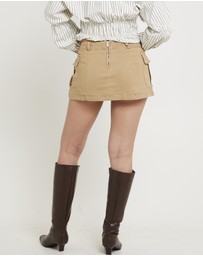 Insight - Cami Cargo Skirt
