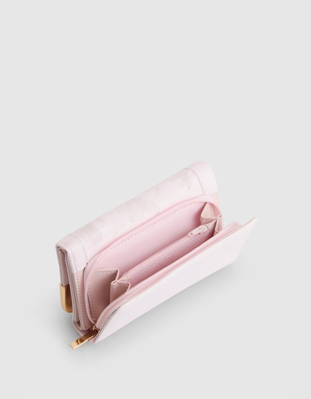 Laura Jones - Embroidered Trifold Wallet