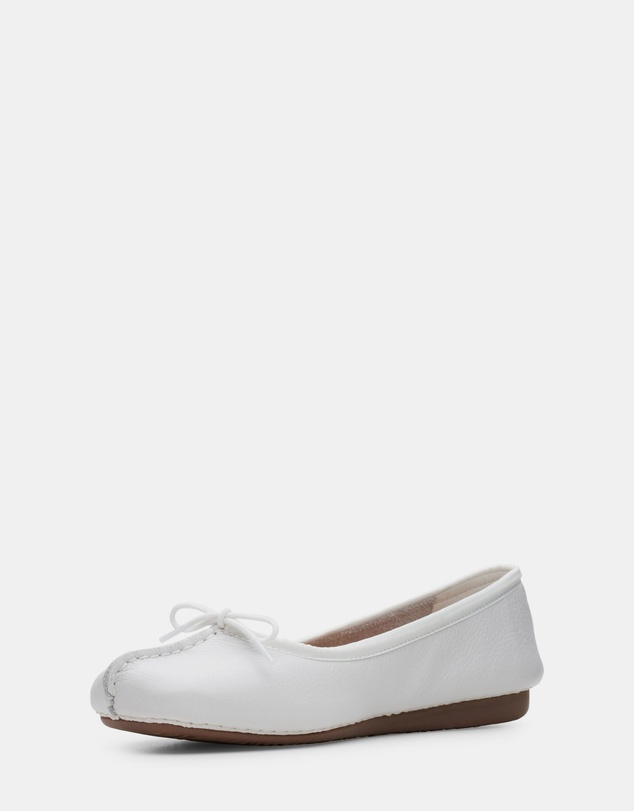 Clarks - Freckle Ice White
