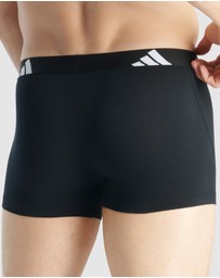adidas Sportswear - 2 Pack Active Flex Cotton Trunk Underwear