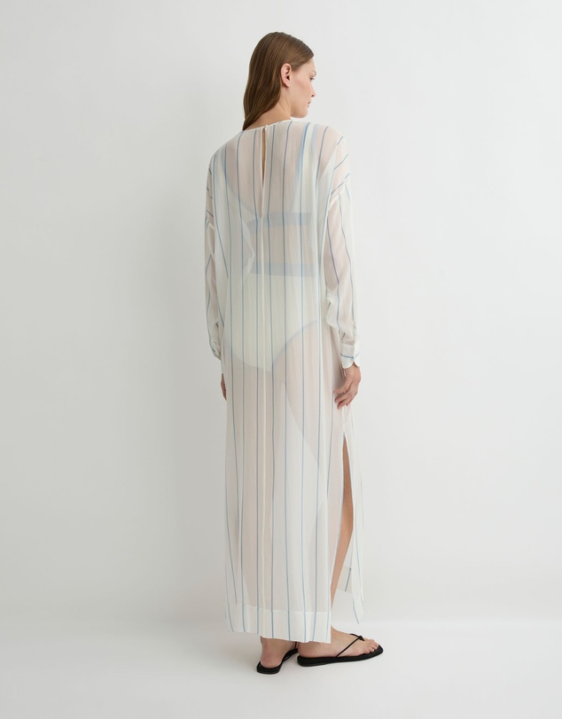 BONDI BORN - Capri Silk Tunic Dress