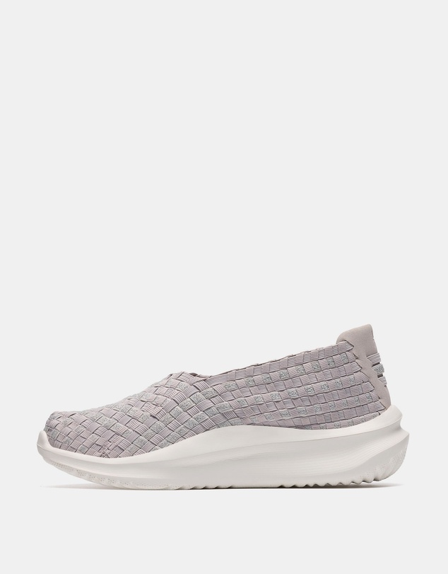 Clarks - Solevana Weave Pale Grey