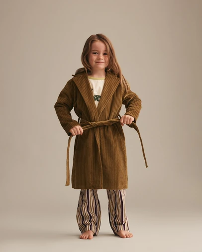 Resting - Ribbed Velvet Ace Robe