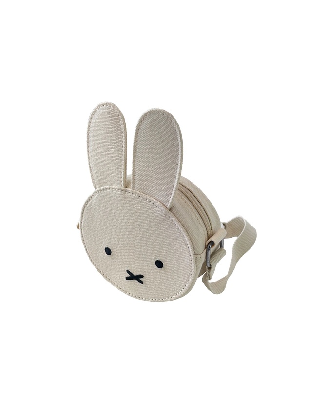 Miffy - Canvas Ears Crossbody Bag (S) - Offwhite