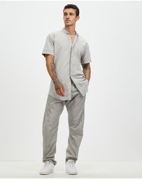 Surrounded By Ghosts - The Vanadium Linen Drawstring Pants