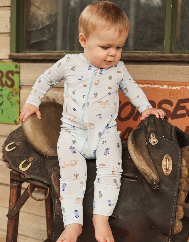 Kynd Baby - Essential Onesie in Country Blue