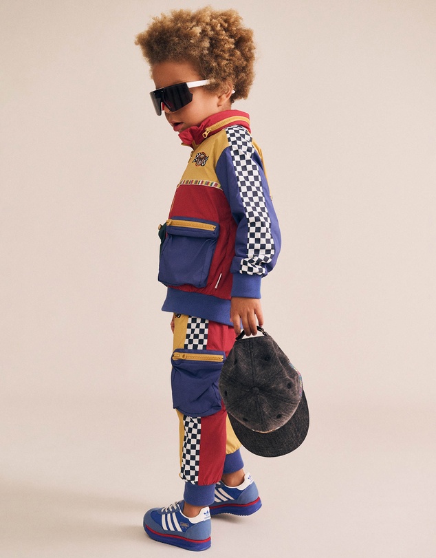 Huxbaby - Retro Motosport Windbreaker - Babies-Kids