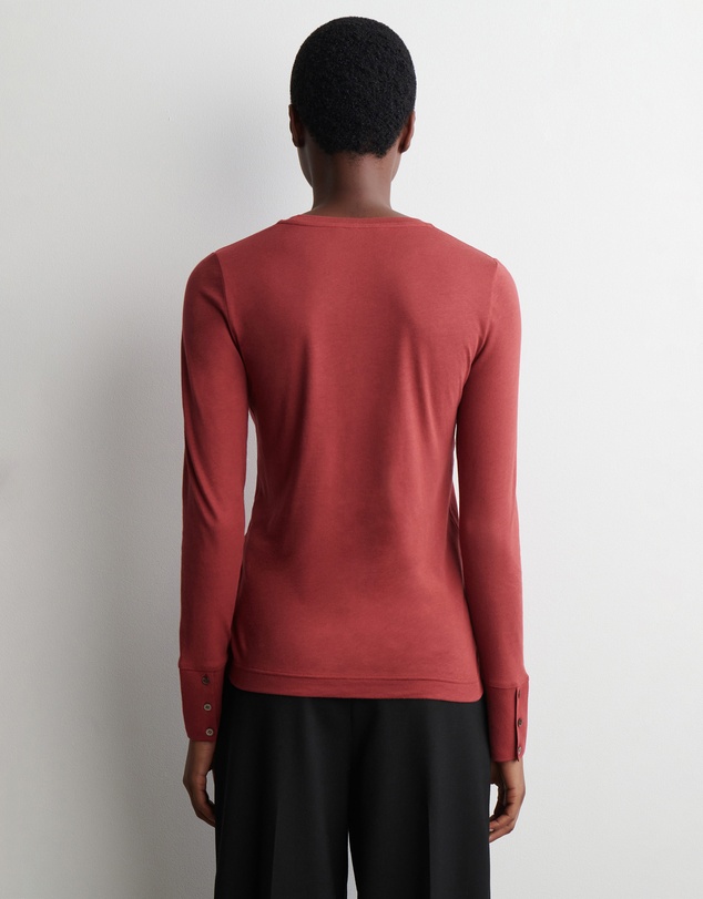COS - Cotton-Jersey Long-Sleeved Top