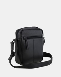 Pierre Cardin - Pierre Cardin Men's Leather Classic Crossbody Bag