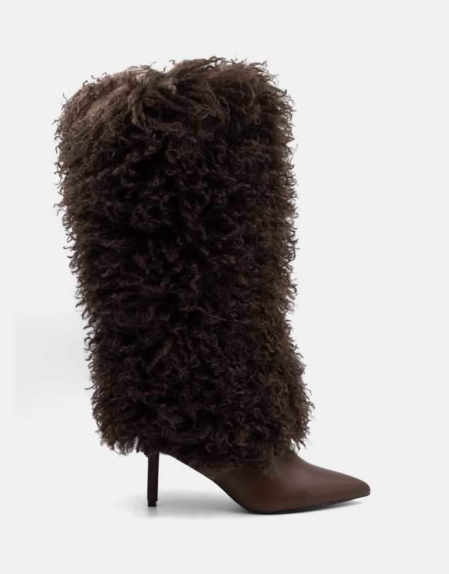 Therapy - Rival Furry Stiletto Boots