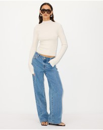 Dazie - Coralie Knit Top