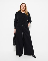 Commonry - Elasticated Wide Leg Jean