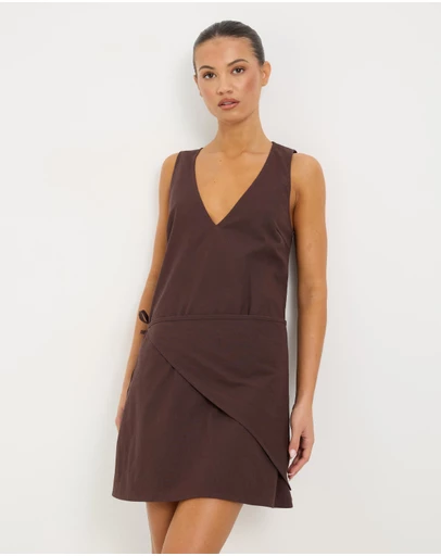 Calli - Darcy Scarf Mini Dress