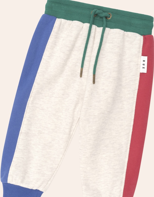 Huxbaby - Colour Block Splice Trackpants - Babies-Kids