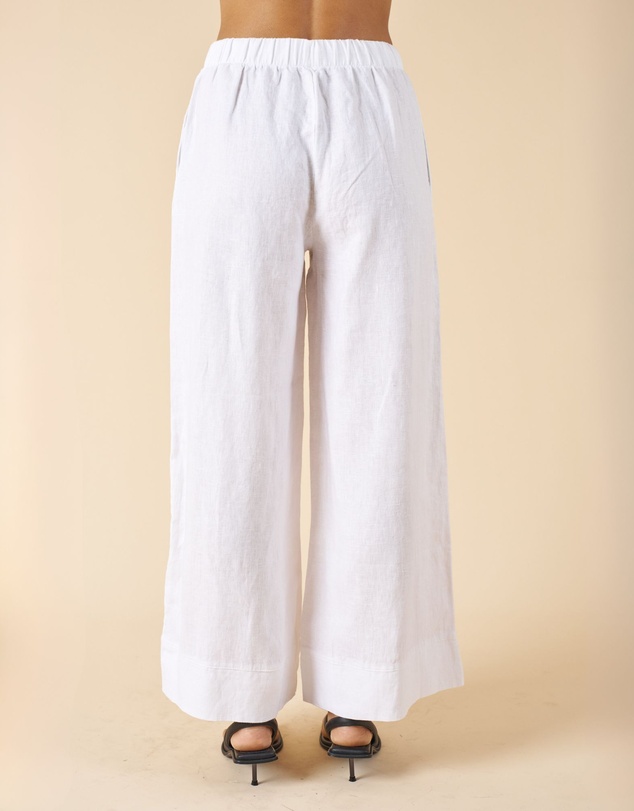 CAMIXA - Palazzo Linen Pants