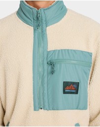 Billabong - Mens Boundary Peak Mock Neck Fleece Top