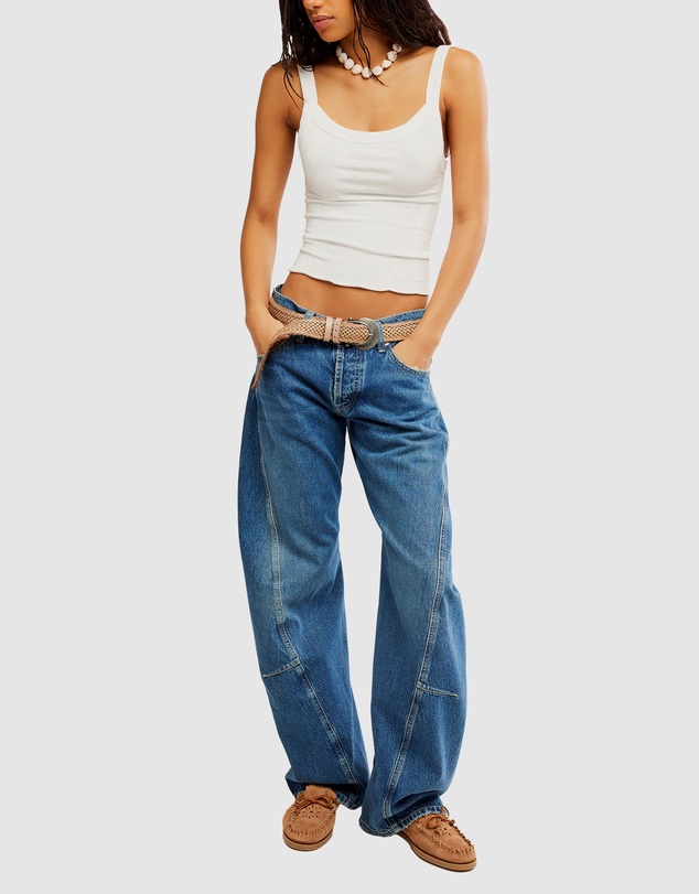 Free People - Fable Twisted Seam Jeans