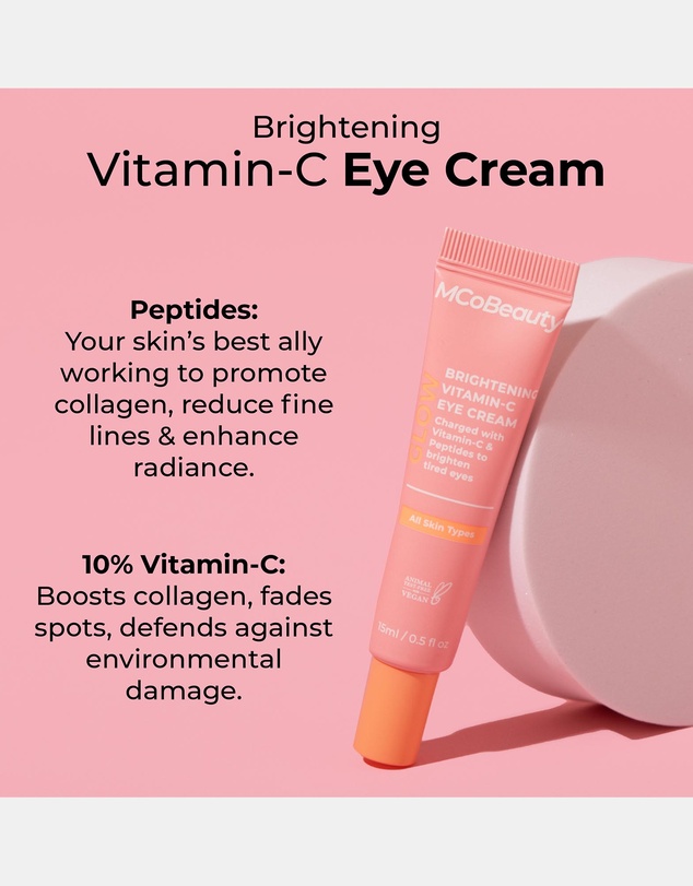 MCoBeauty - Glow Brightening Vitamin C Eye Cream 15ml