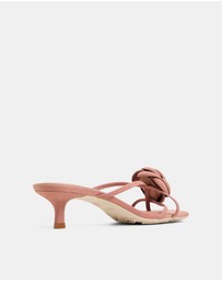 ALDO - Sofiane Kitten Flroal Heel Mules