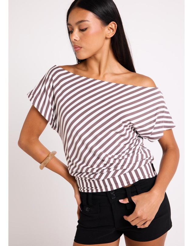 Insight - Candice Striped Slouch Top