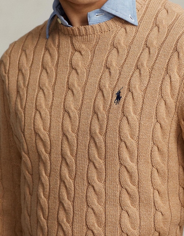 Polo Ralph Lauren - Driver Cable Knit Long Sleeve Sweater