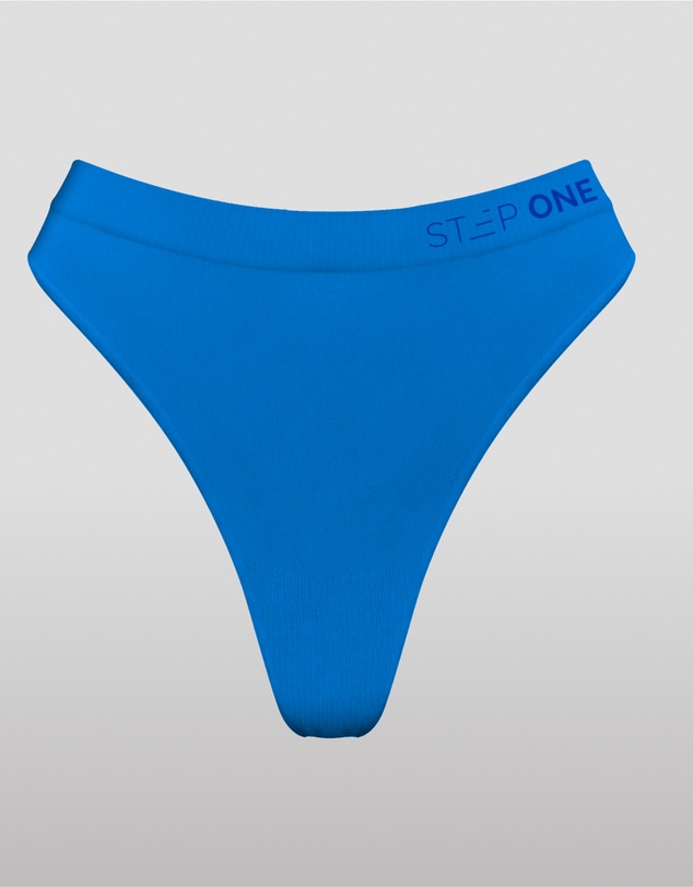 STEP ONE - Women's SmoothFit Thong - Blue Lagoon