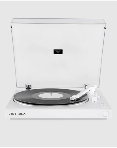 Victrola - Victrola Automatic Turntable - White