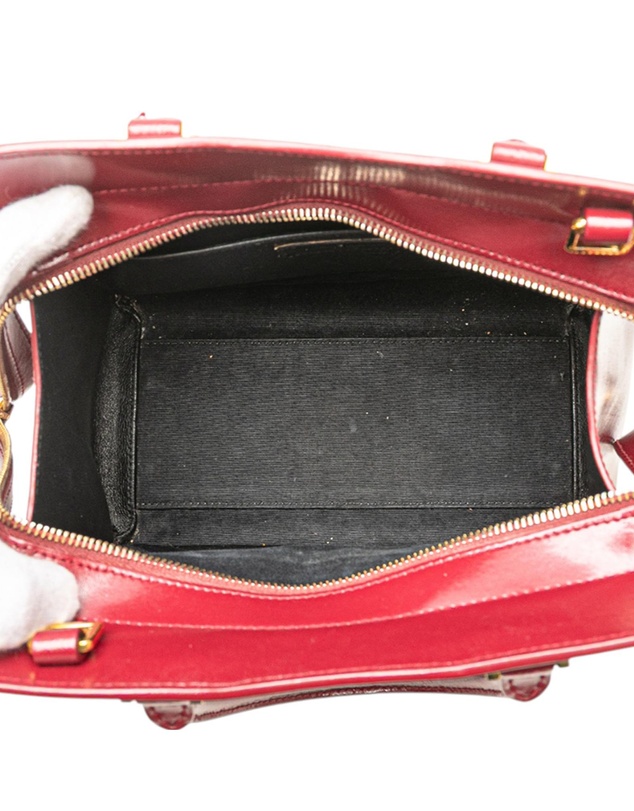 Saint Laurent - Pre-Loved Small Leather Uptown Satchel