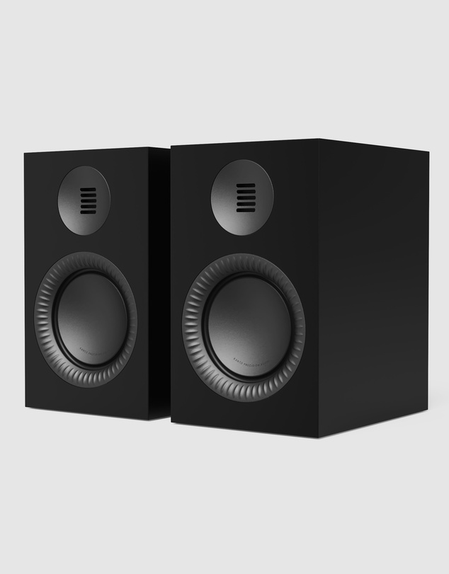 iWorld - Kanto TUK (2nd Gen) 260W Premium Powered Speaker System with Bluetooth 5.4, Dual RCA and USB-C Inputs - Matte Black w/ Gunmetal