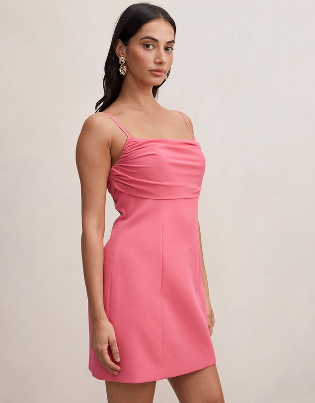 Forever New - Sully Folded Cowl Neck Mini Dress