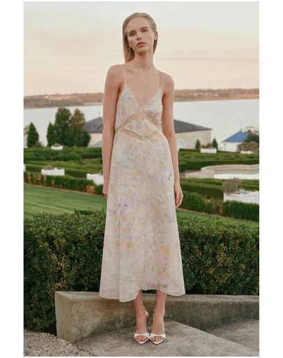 Bardot - Livia Lace Detail Midi Dress