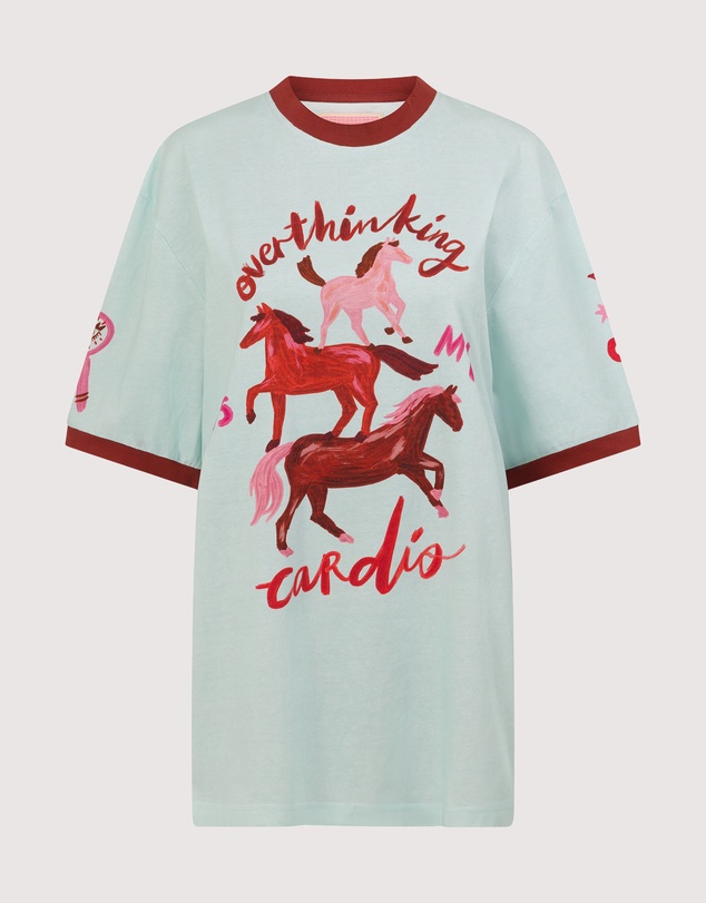 The Somewhere Co - Virgo Astrology Oversized Tee