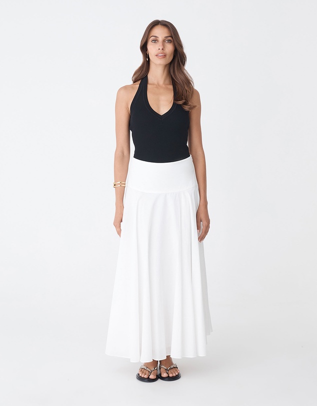 Forcast - Chantell Halter Knit Top