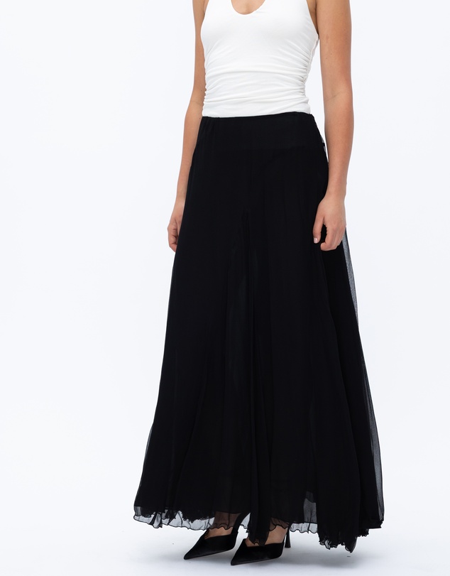 Minima Esenciales - Elara Asym Hem Midi Skirt