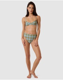 Thrills - Ansley 90s High Cut Bikini Bottoms