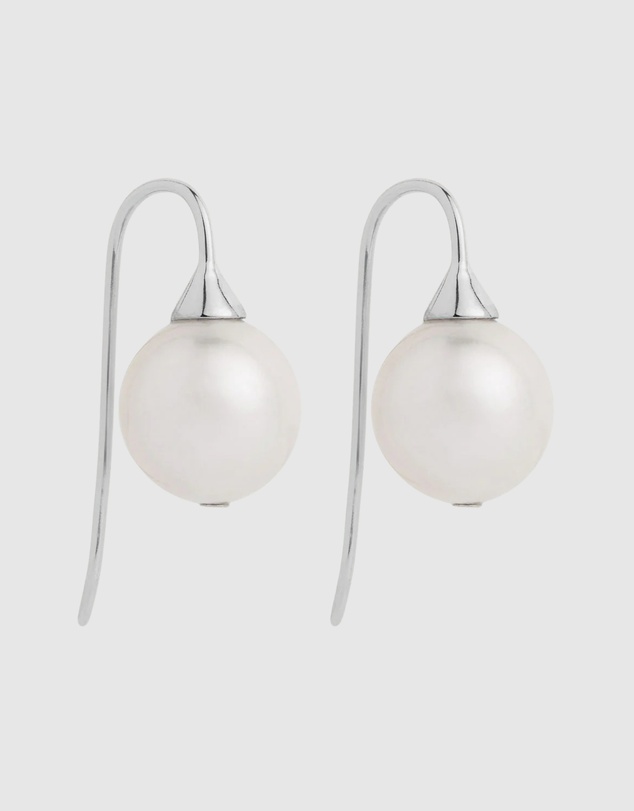 Najo - Luna Silver Pearl Earring