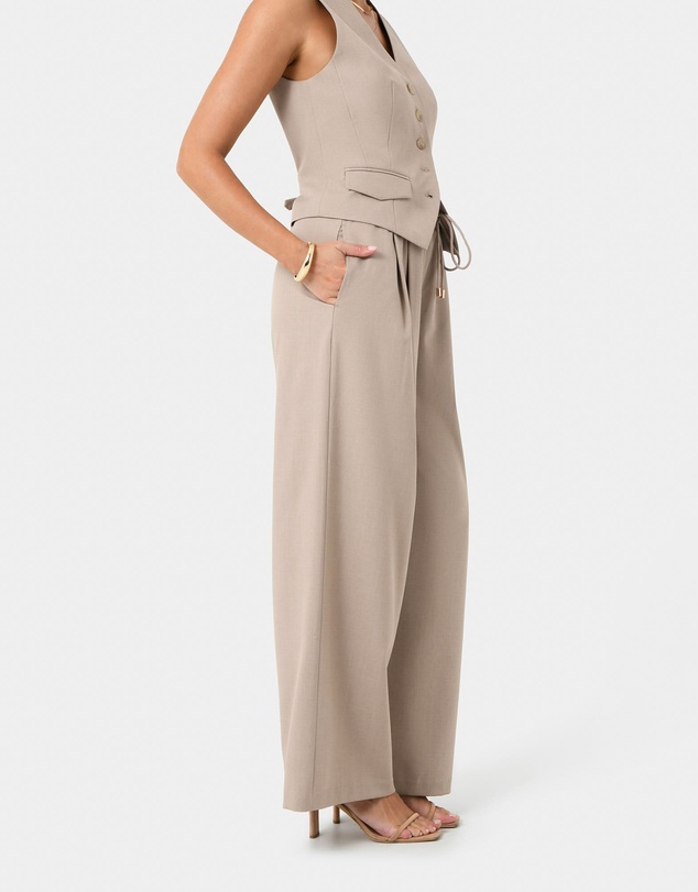 Forcast - Abel Elastic Waist Relaxed Pants