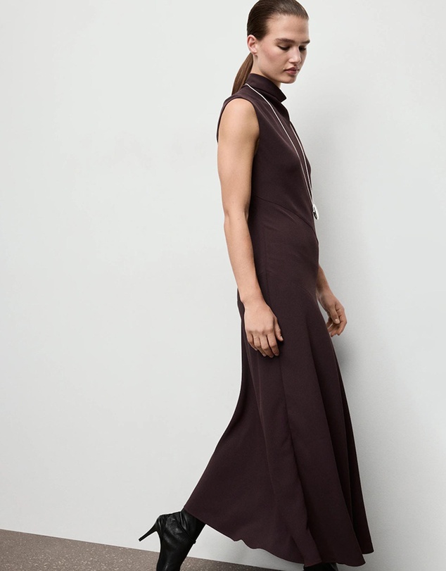 M.N.G - A-Line Turtleneck Dress