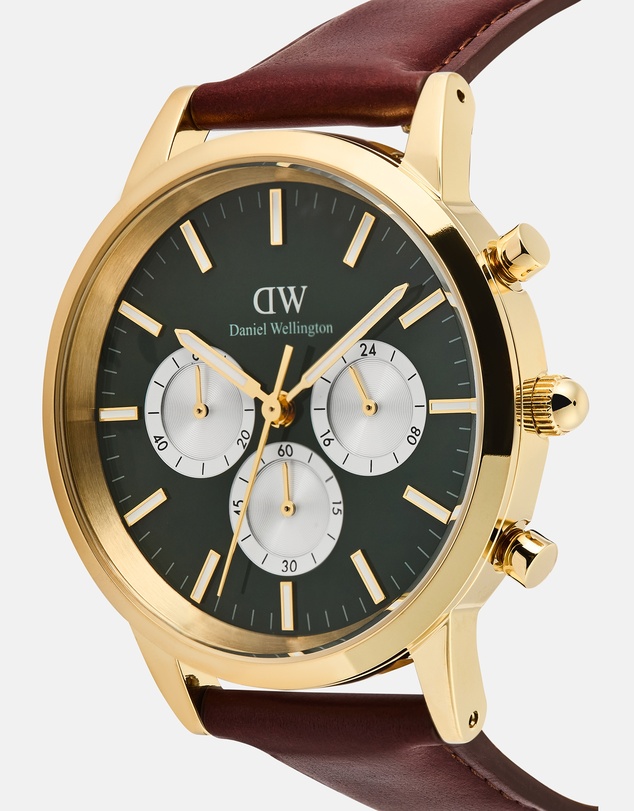Daniel Wellington - Iconic Chronograph 42mm St Mawes Emerald Panda G