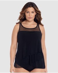 Miraclesuit Swimwear  - Mirage Floaty Layered Tankini Top PLUS