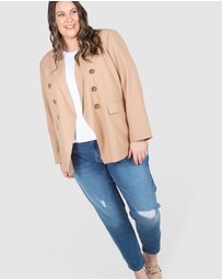 Love Your Wardrobe - Charlie Double Breasted Blazer