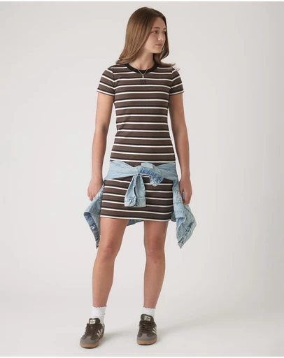 Decjuba Kids - Harper Rib T-Shirt Dress - Teens