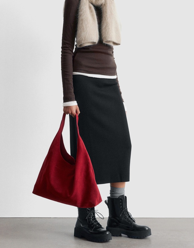 & Other Stories - Knitted Pencil Midi Skirt