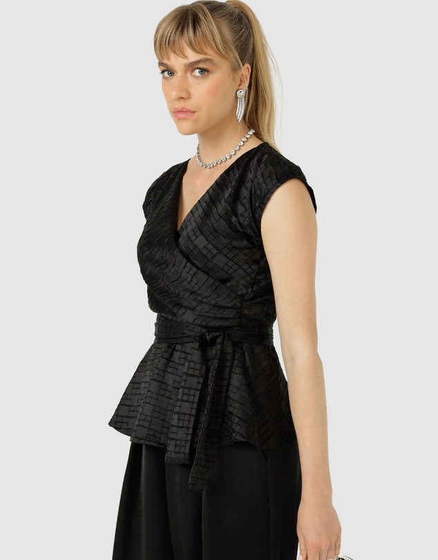 SACHA DRAKE - Sylvia Top In Black