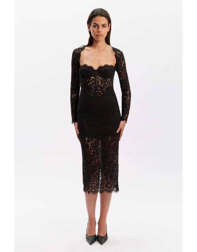 Bardot - Clarissa Corset Midi Dress